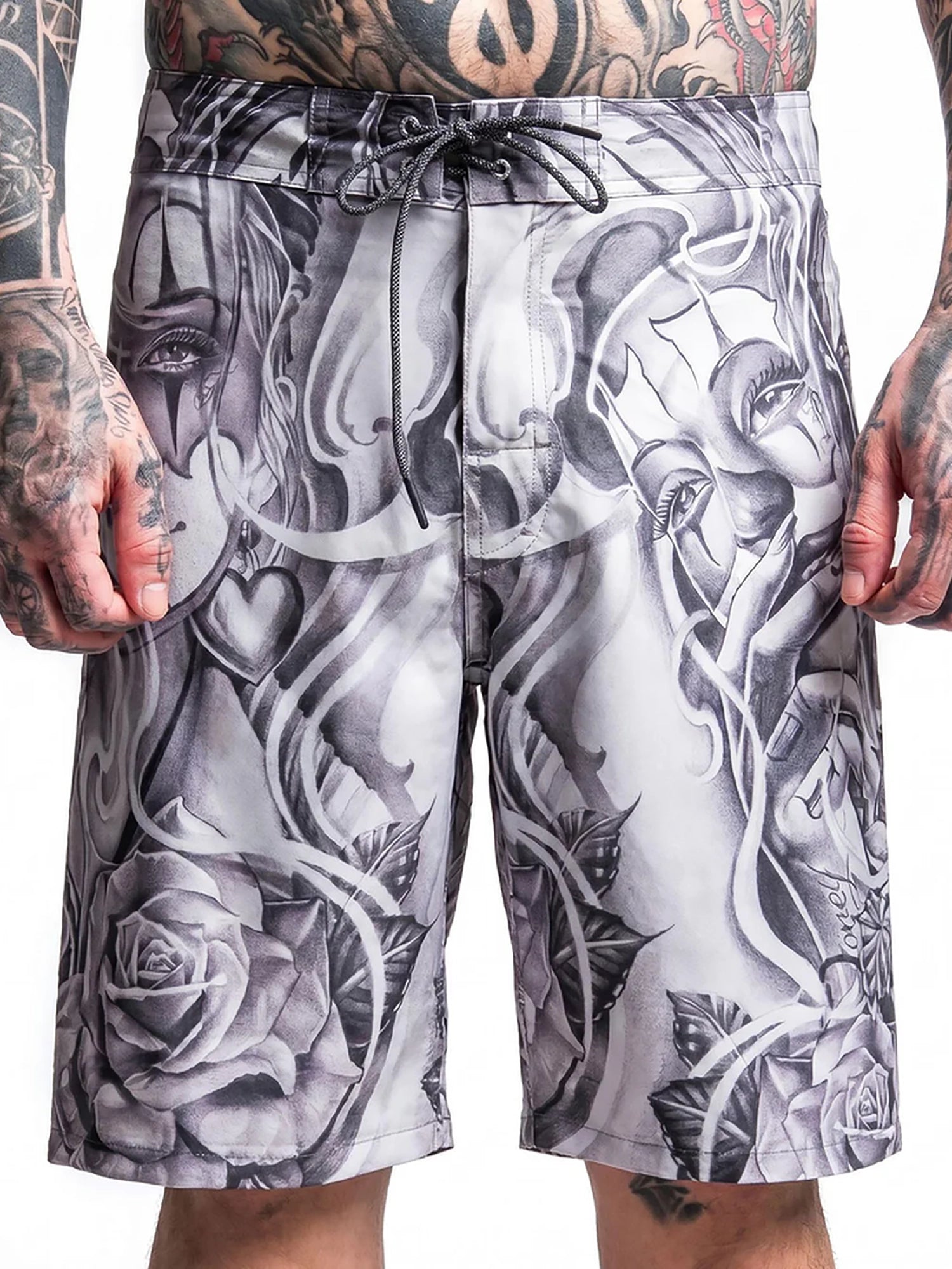Sullen Men's Tragedy Boardshorts - Grey by Sullen