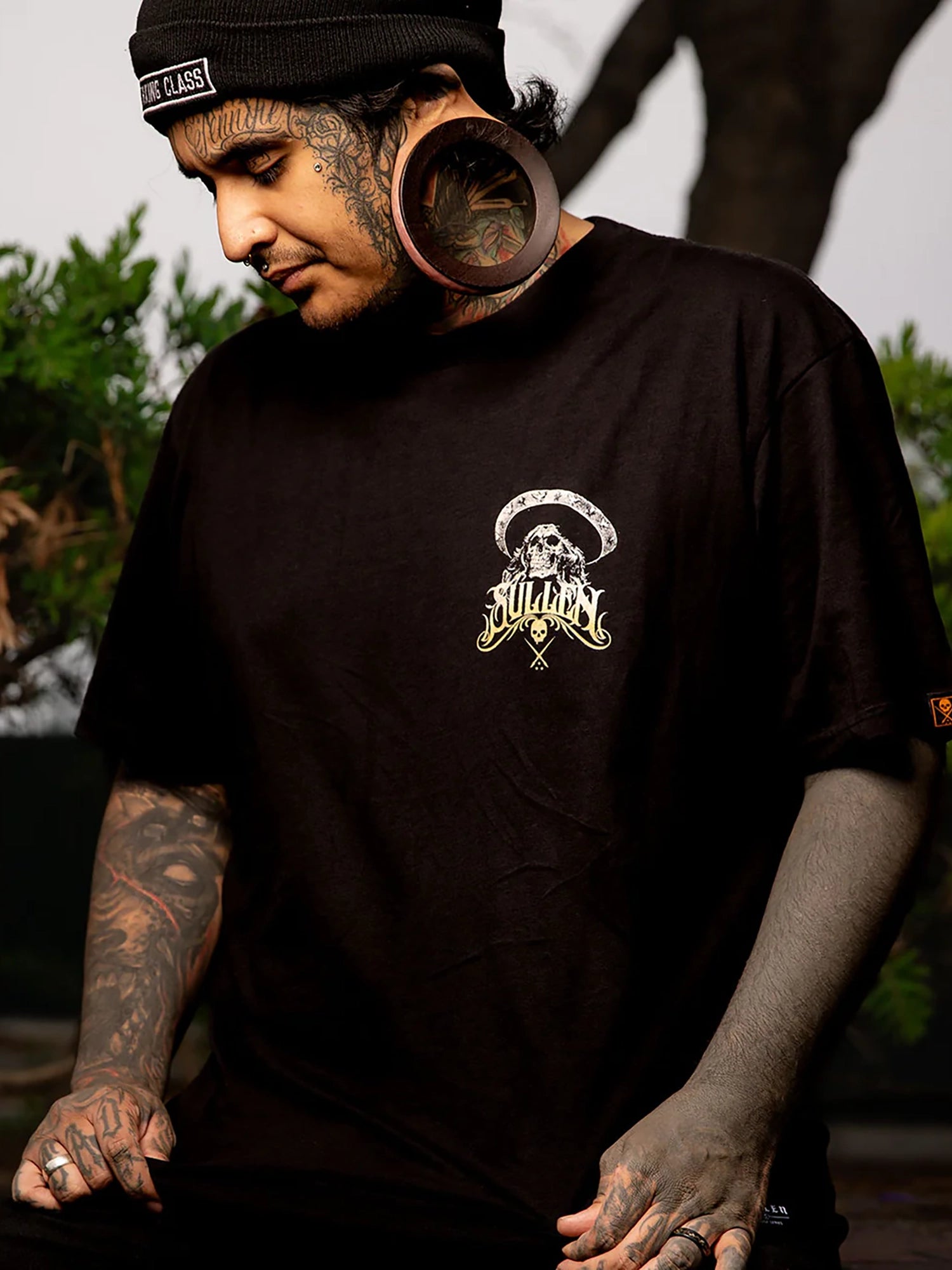 Sullen Men's Viva Mexico Premium Tee - Jet Black by Sullen