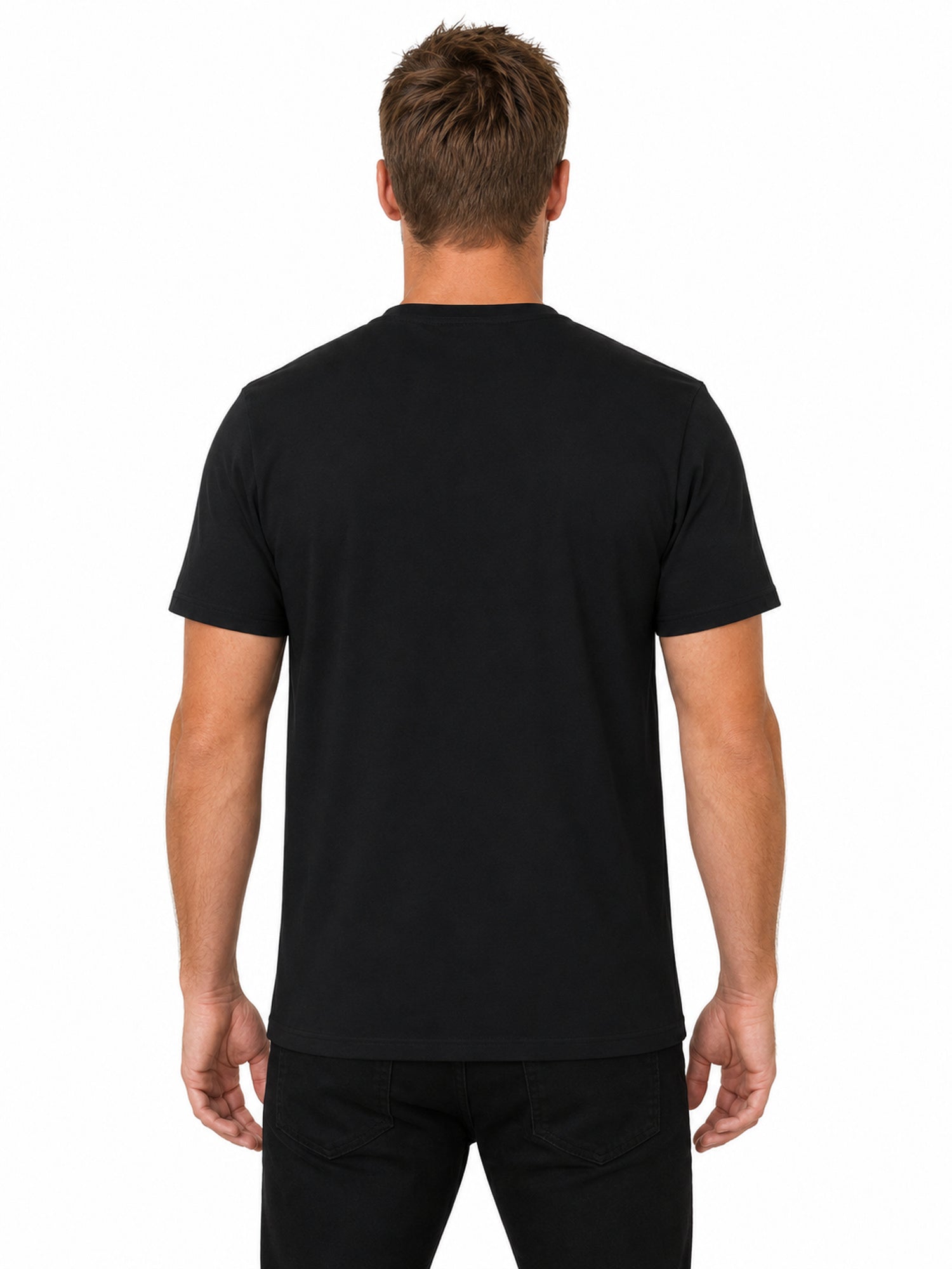 Metal Mulisha Death Dealer Tee plain back on model