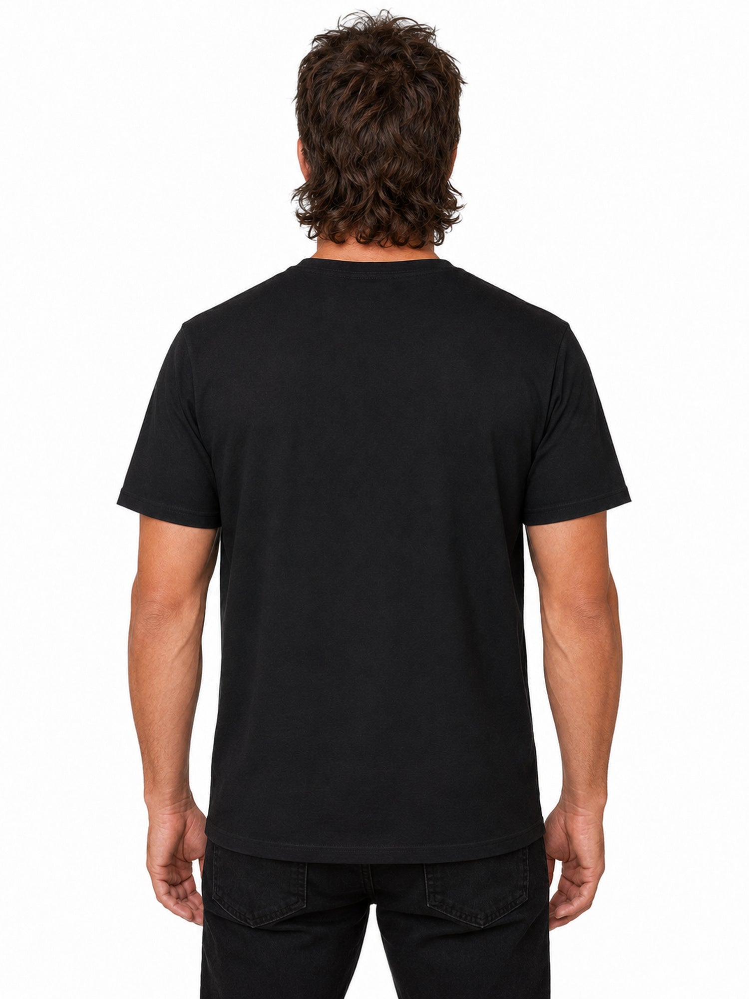 Metal Mulisha Deathwatch Tee plain back on model