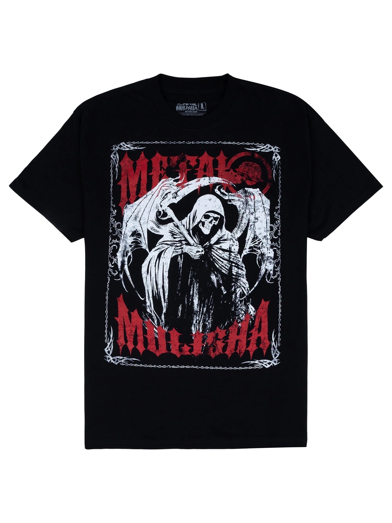 Metal Mulisha Deathwatch Tee original full flat front view