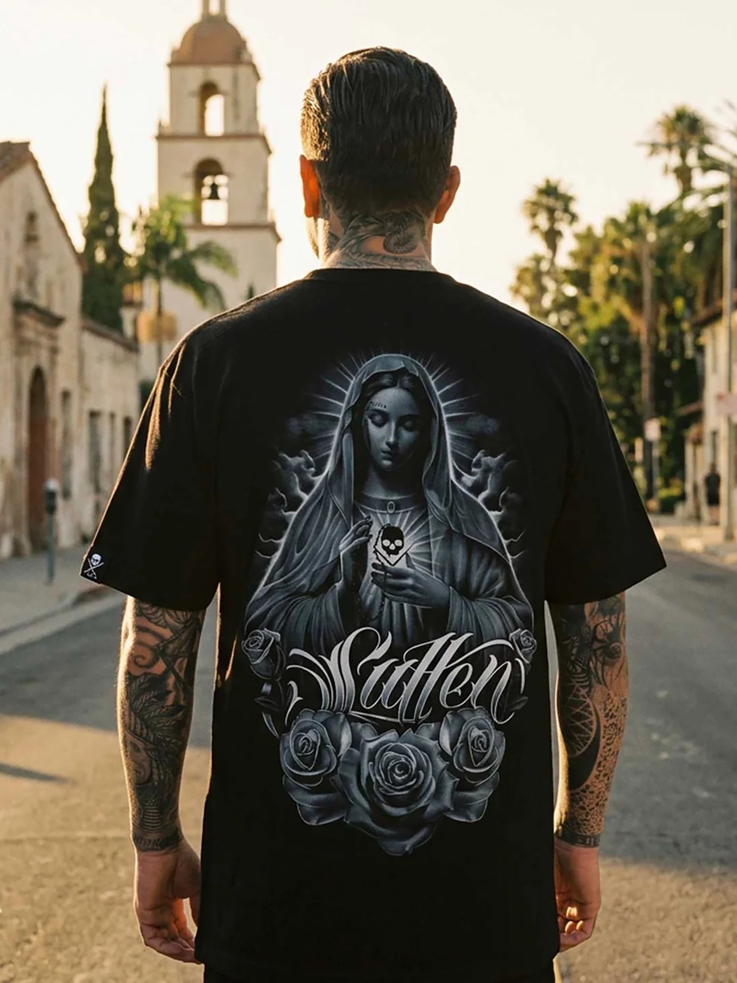 Sullen Devine Standard Tee in Black