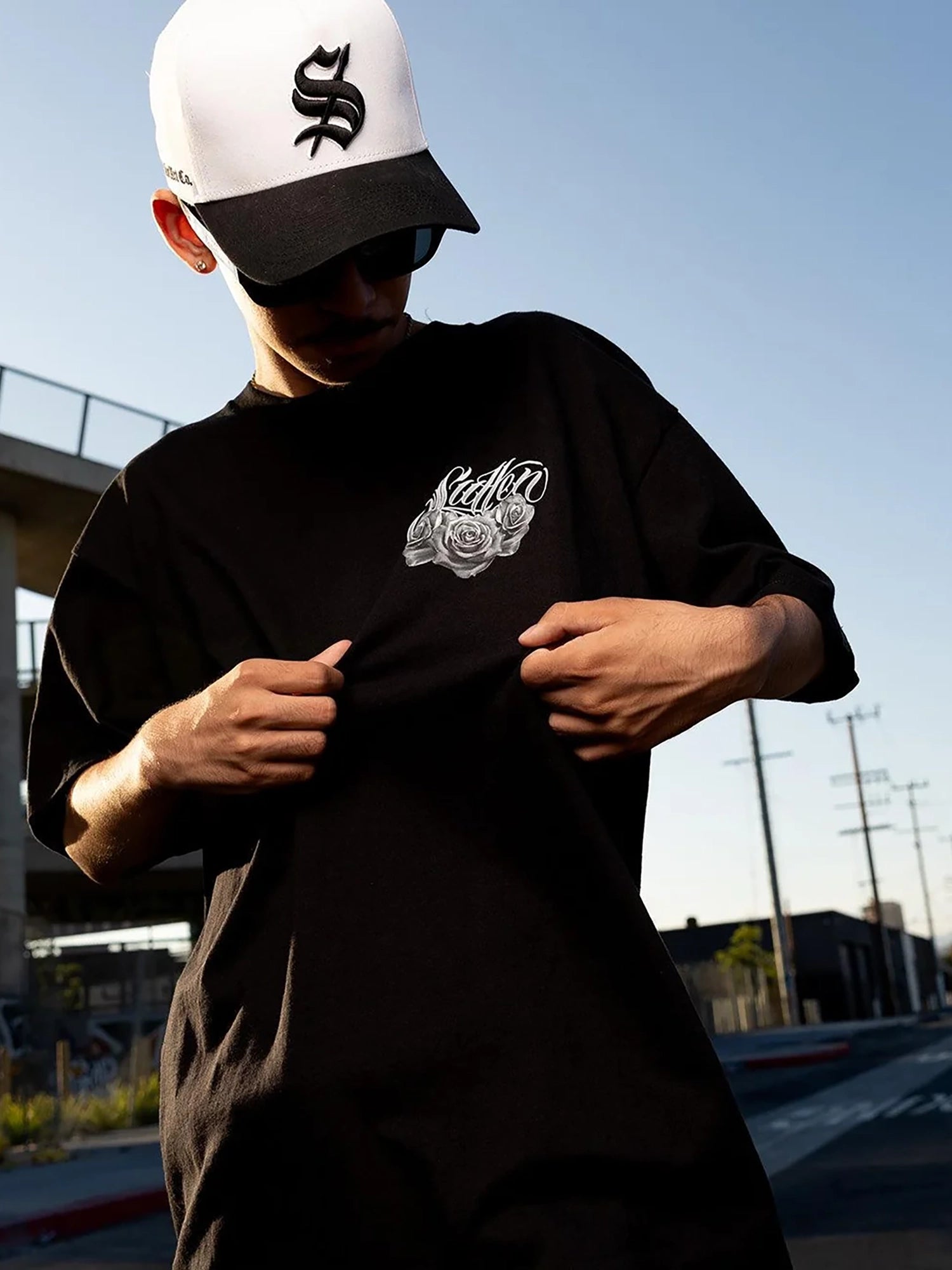 Sullen Devine Standard Tee in Black