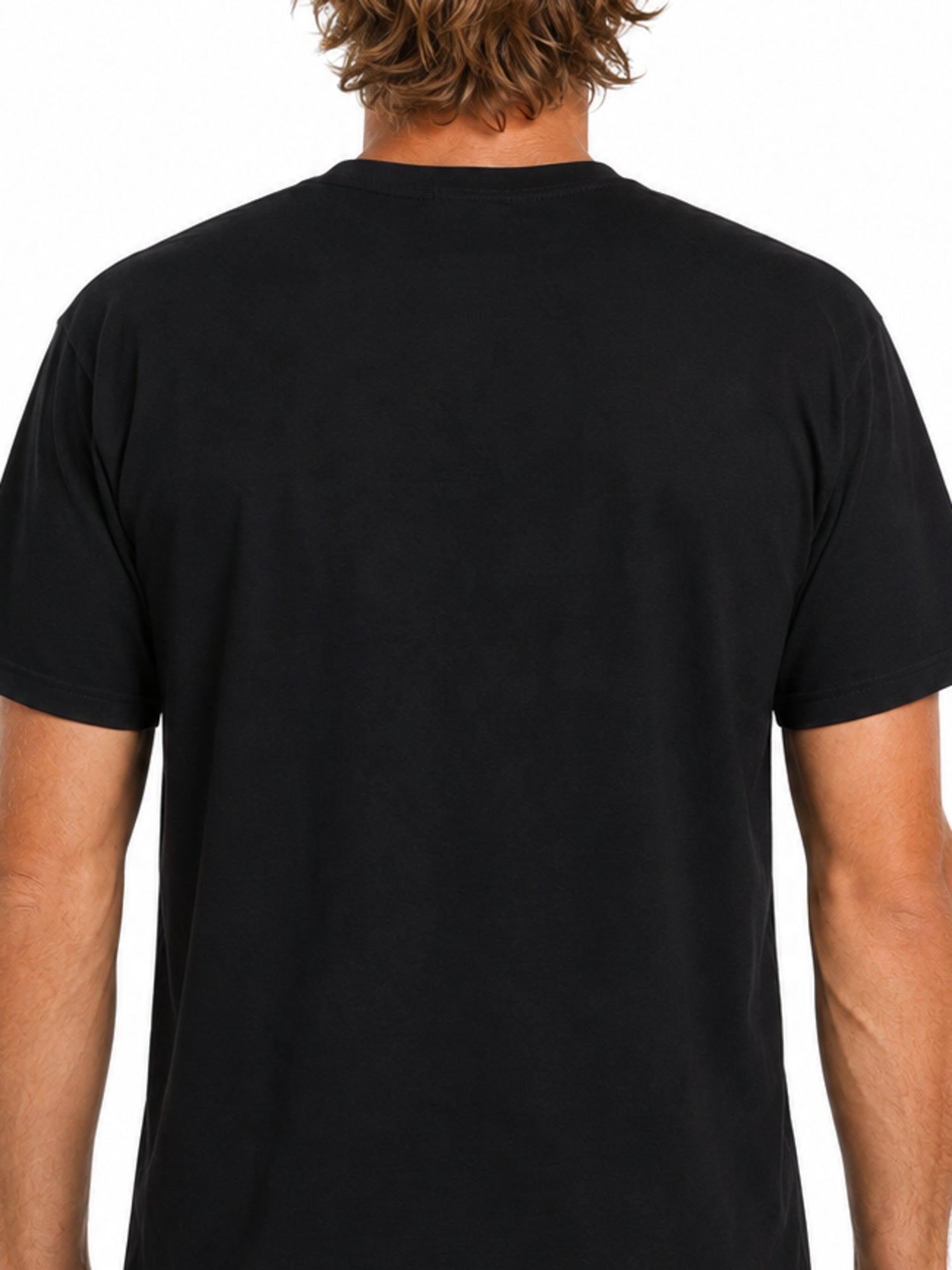 Metal Mulisha Guard T-shirt plain back fabric collar and fit detail
