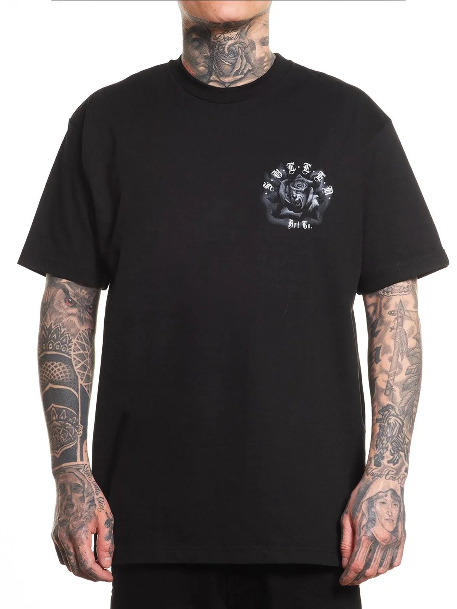 Sullen Klownin 1 Ton relaxed fit tee front graphic