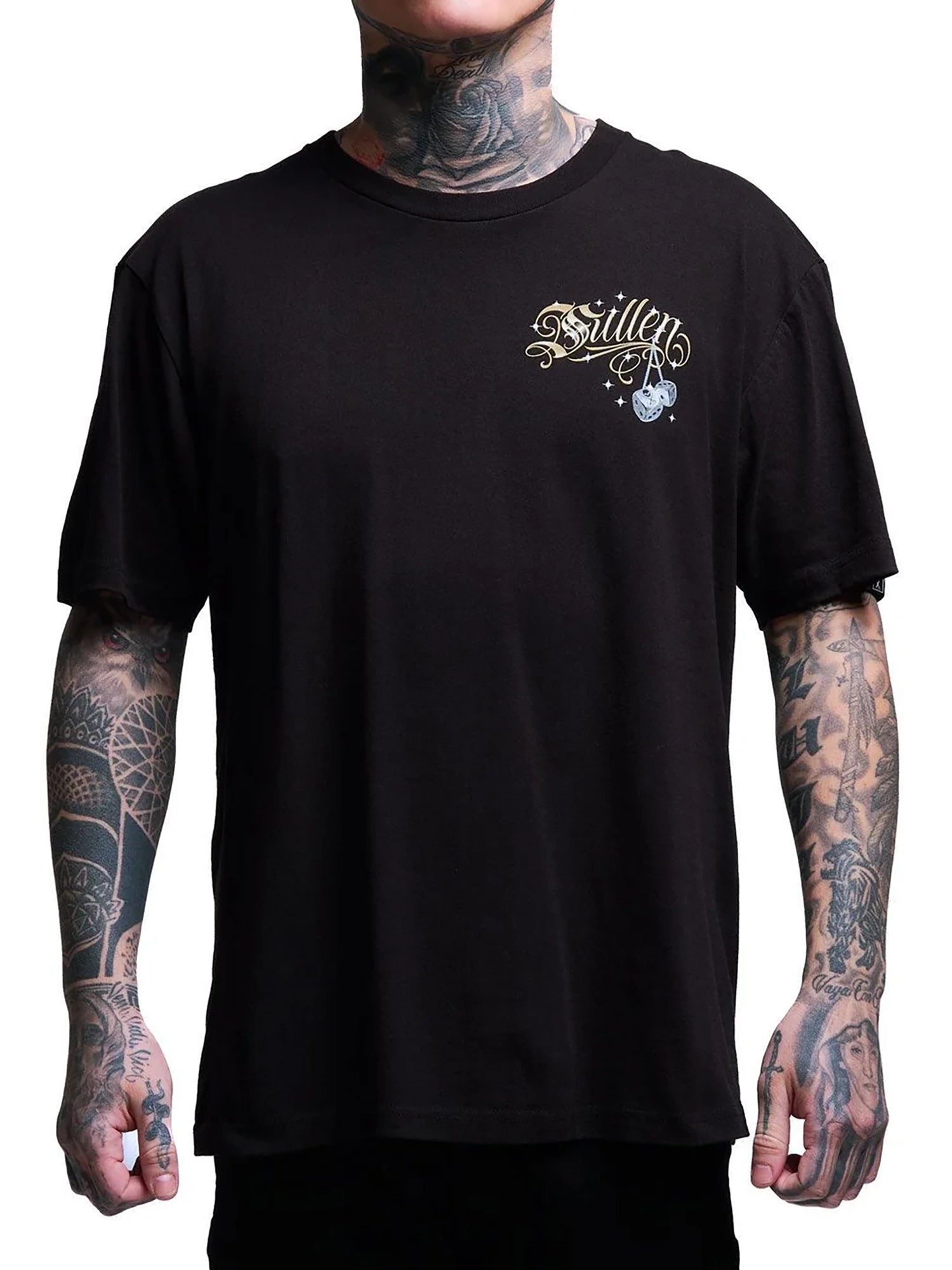 Sullen Never Look Back standard tee front graphic