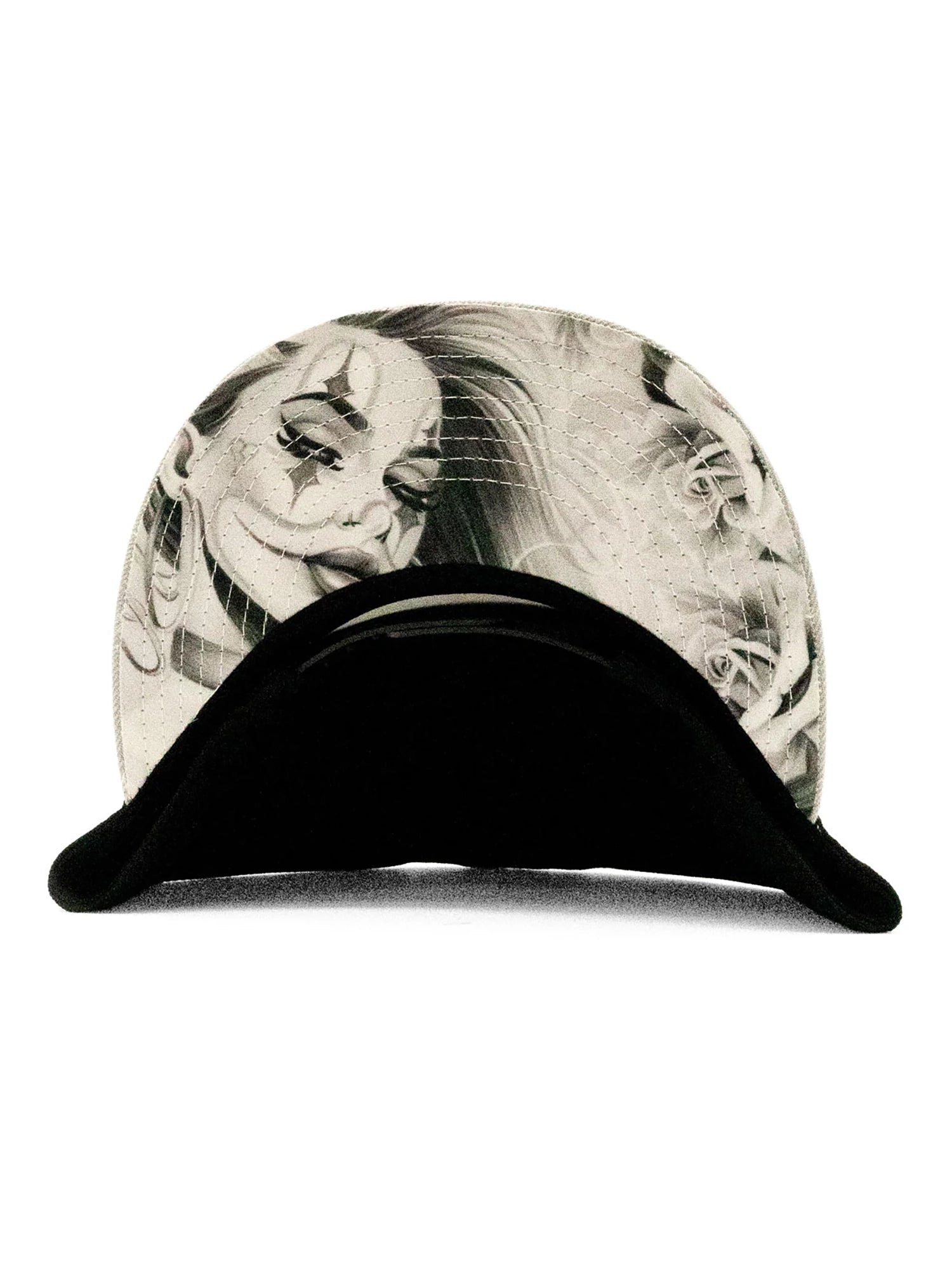 Printed underbill artwork on the Sullen Sweet Payasa snapback