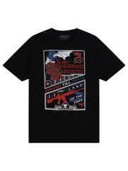 Metal Mulisha Men's 2nd Amendment Short Sleeve T-shirt