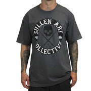 Sullen Men's All Day Badge Tee Charcoal Grey