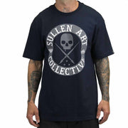 Sullen Men's All Day Badge Tee Navy Blue