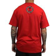 Sullen Men's All Day Badge Tee Red Back