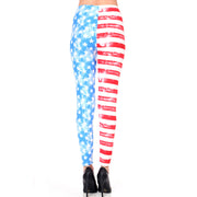 Vulcinity American Flag Print Leggings