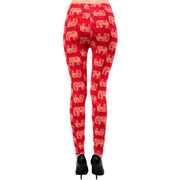 Vulcinity Ethnic Elephant Print Leggings