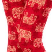 Vulcinity Ethnic Elephant Print Leggings