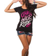 FMF Racing Fade Out One Wild Ride Tee Black