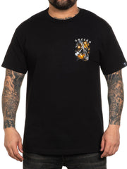 Sullen Men's Fire Skull Short Sleeve T-shirt