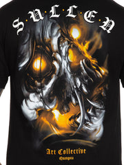 Sullen Men's Fire Skull Short Sleeve T-shirt