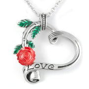 Controse Garden Heart Elite Rose Heart Love Necklace