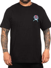 Sullen Men's Ghost Badge Short Sleeve Standard T-shirt