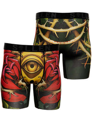 Sullen Men's Golden Eye Black Tattoo Boxers