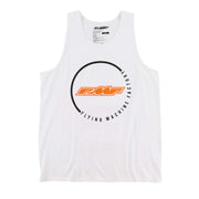 FMF Racing Men's Lapped Tank Top White