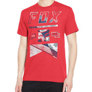 Fox Racing Men's Mapped Out Tee Red