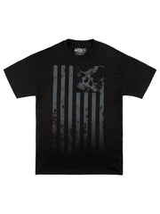 Metal Mulisha Men's Stripes Short Sleeve T-shirt