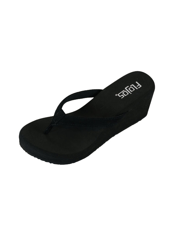 Flojos Women's Olivia Wedge Thong Sandals