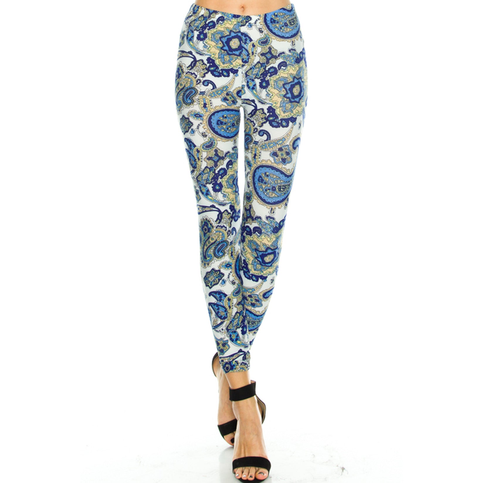 Vulcinity Paisley Print Leggings