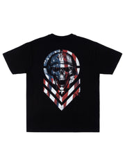 Metal Mulisha Men's Patriot Chevron Short Sleeve T-shirt