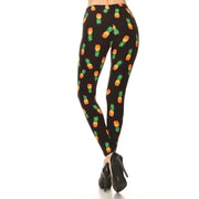 Vulcinity Pineapple Print Leggings