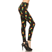 Vulcinity Pineapple Print Leggings