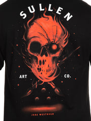 Sullen Men's Red Ghosts Short Sleeve T-shirt