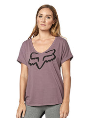 Fox Racing Women's Responded Short Sleeve V-neck T-shirt