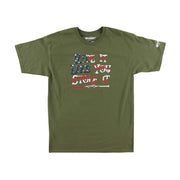 FMF Racing Men's Stole It T-Shirt Military Green